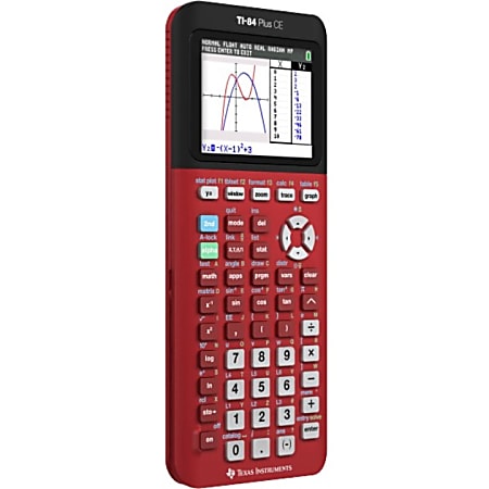 Texas Instruments Familiar TI 84 Plus Graphing Calculator - Office Depot