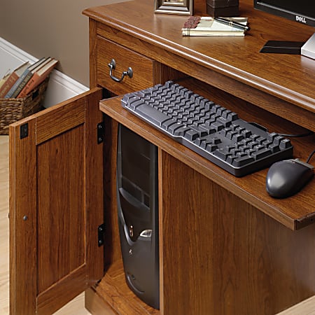 Sauder Camden County Computer Desk With, Sauder Camden County Tall Bookcase
