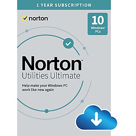 Norton™ Utilities Ultimate, 10 Devices, 1-Year Subscription, Windows®, Download