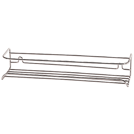 Better Houseware Chrome Spice Shelf, 2-1/4”H x 11-1/4”W x 3”D, Chrome