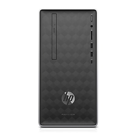 HP Pavilion 590-p0107c Refurbished Desktop PC, 9th Gen Intel® Core™ i3, 8GB Memory, 1TB Hard Drive, Windows® 10 Home