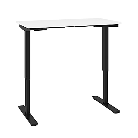 Bestar Universel Electric 48"W Standing Desk, Electric, White