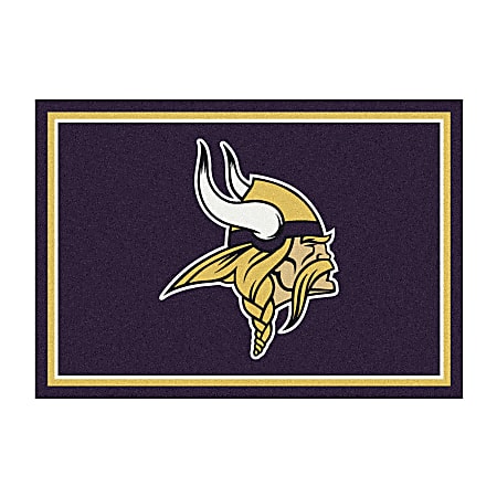 Imperial NFL Spirit Rug, 4' x 6', Minnesota Vikings