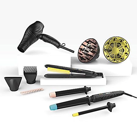 Conair® The Curl Collective™ Curly Diffuser Hair Dryer, Full Size, Black/Copper