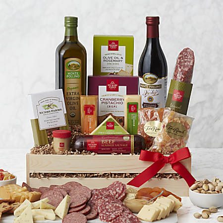 Givens Deluxe Meat & Cheese Gift Crate