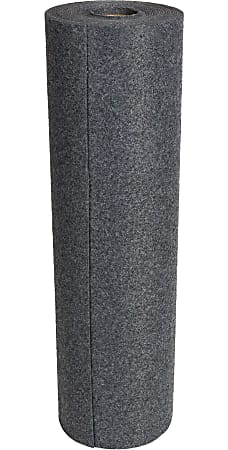 Hospeco Sure Grip® Absorbent Adhesive Mat, Gray, 34" x 50'