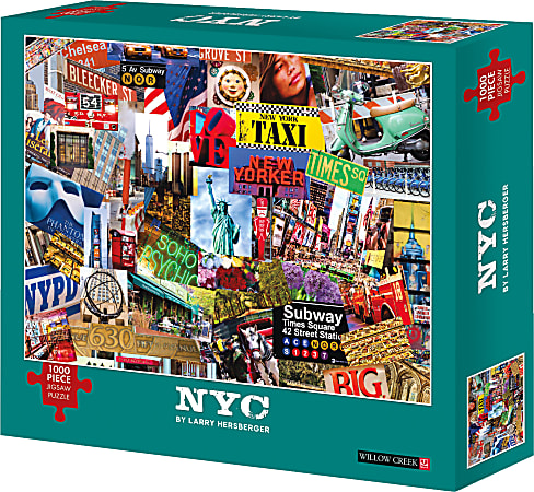 Willow Creek Press 1,000-Piece Puzzle, NYC