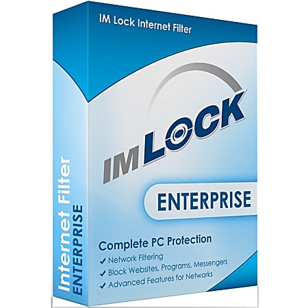 IM Lock Enterprise Web Filter - 15 Users, Download Version