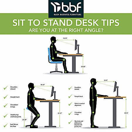 Move 40 Series by Bush Business Furniture Electric Height