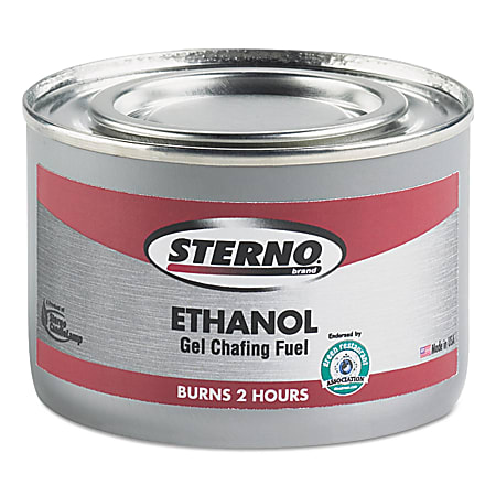 Sterno® Products Ethanol Gel Chafing Fuel Cans, 182.4