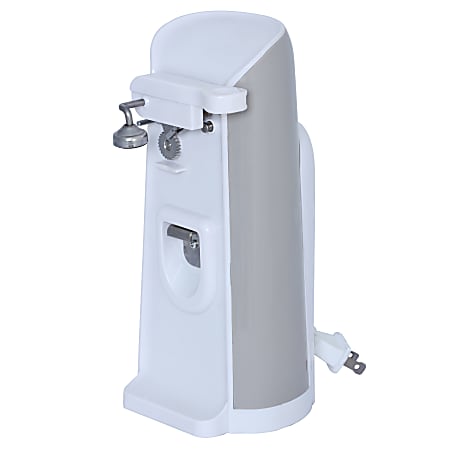 Brentwood Extra Tall Electric Can Opener, White