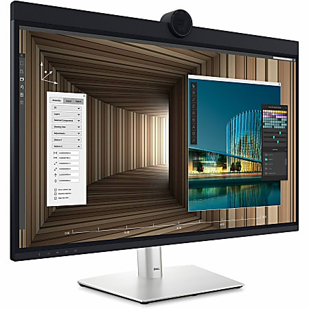 Dell UltraSharp U3224KB 32" Class Webcam 6K LED Monitor - 16:9 - 31.5" Viewable - In-plane Switching (IPS) Black Technology - DELLU3224KB