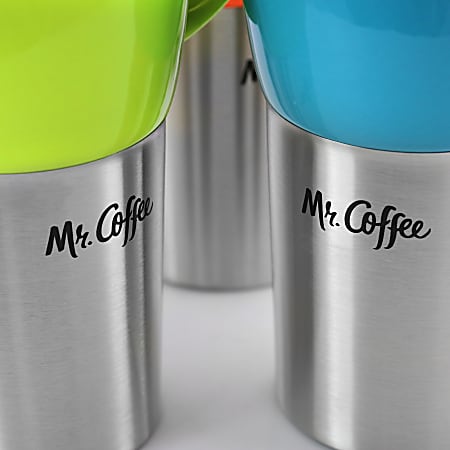 Mr. Coffee Traverse 16 fl.oz. Stainless Steel and Ceramic Travel Mug (Set  of 3) 985112241M - The Home Depot