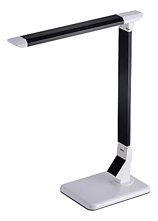 Bostitch® Touch-Panel LED Desk Lamp, 17-3/4"H, Black