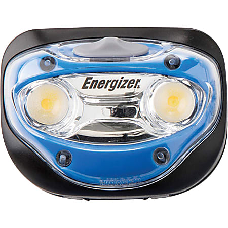 Energizer Vision LED Headlamp - LED - 80 lm Lumen - 3 x AAA - Battery - Blue
