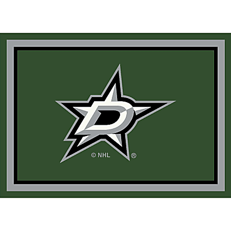Imperial NHL Spirit Rug, 4' x 6', Dallas Stars