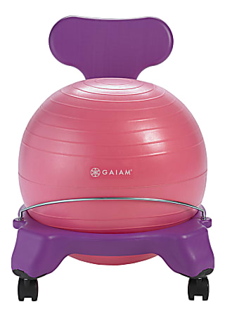 Gaiam exercise ball chair store