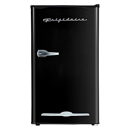 Frigidaire® 3.2 Cu. Ft. Mini Retro Bar Refrigerator With Side Bottle Opener, Black