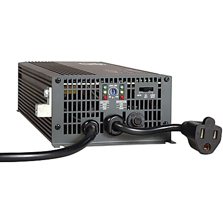 Tripp Lite 700W PowerVerter APS 12VDC 120V Inverter/Charger with Auto-Transfer Switching 1 Outlet, APS700HF