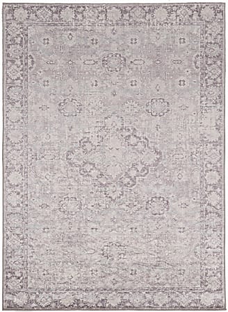 Linon Innova Area Rug, 5' x 7', Goin  Ivory/Thistle