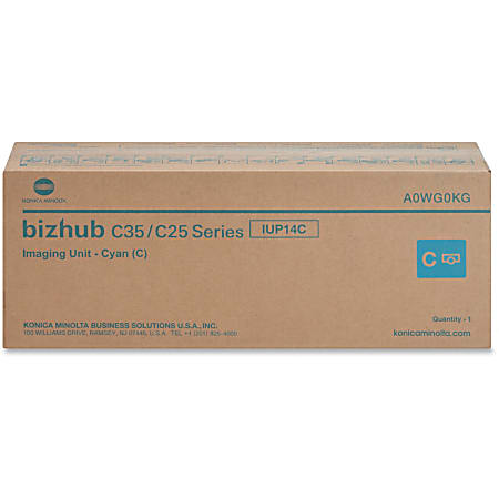 Konica Minolta bizhub C25/C35 Imaging Drum - Laser Print Technology - 30000 - Cyan - OEM - 1 Each