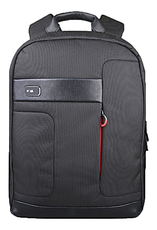 Lenovo NAVA Classic Backpack With 15.6 Laptop Pocket Black - Office Depot