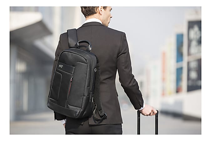 Lenovo NAVA Classic Backpack With 15.6 Laptop Pocket Black