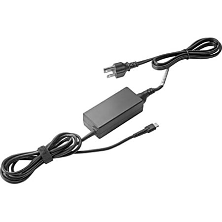 HP AC Adapter - 1 Pack - 45 W - 120 V AC Input - 5 V DC, 12 V DC, 15 V DC Output