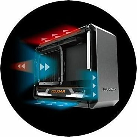 Cougar Gaming Case Qbx Mini Itx COUGAR QBX Size Does Matter Ultra