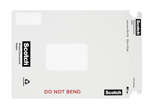 Scotch® Chipboard Photo/Document Mailer, 8 1/2" x 11"