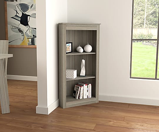 Inval outlet corner bookshelf