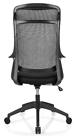 Realspace Lenzer Mesh High Back Task Chair Black BIFMA Compliant
