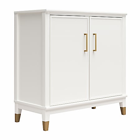 CosmoLiving by Cosmopolitan Westerleigh 34 W 2 Door Accent Cabinet White