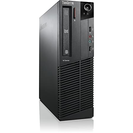 Lenovo ThinkCentre M93p 10A9002WUS Desktop Computer - Intel Core i5 i5-4670 3.40 GHz - 4 GB DDR3 SDRAM - 1 TB HDD - Windows 7 Professional 64-bit upgradable to Windows 8.1 Pro - Small Form Factor - Business Black