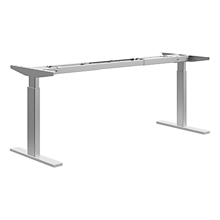 HON® Sit-To-Stand Adjustable-Height Stage Base, Nickel