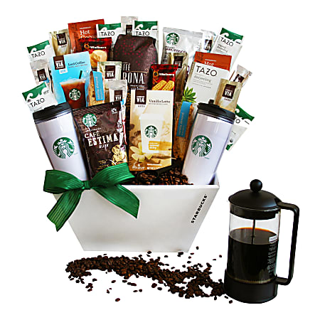 Givens and Company Ultimate Starbucks Coffee Lover's Gift Box