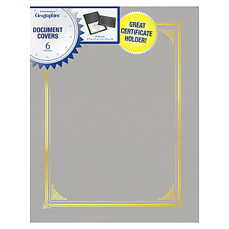 Geographics® Document Covers, 9 1/2" x 12 1/4",