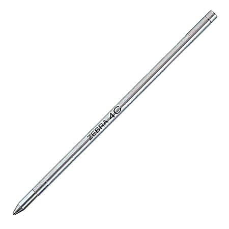 Zebra® Pen StylusPen™ Telescopic Ballpoint Pen Refills, Pack Of 2, Medium Point, 1.0 mm, Black Ink