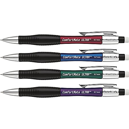 Staedtler Triplus Micro Mechanical Pencils 1.3 mm HB 2 Lead Assorted Barrel  Colors Pack Of 2 Pencils - Office Depot