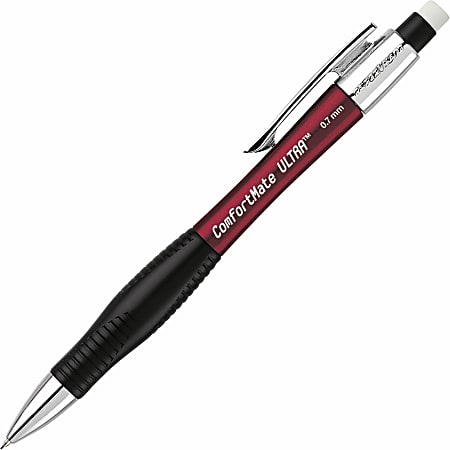 Paper Mate® Comfortable Ultra Mechanical Pencil, #2 Lead, Medium Point, 0.7 mm, Assorted Colors