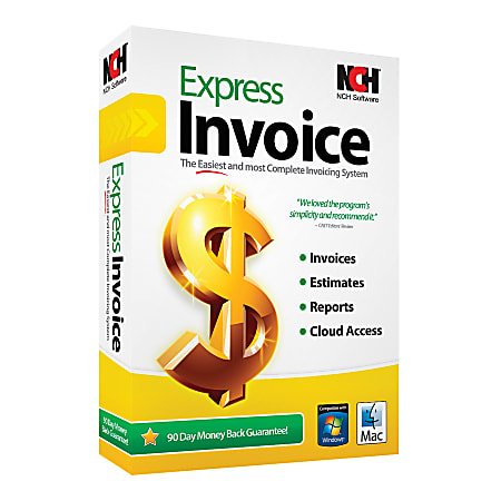 Express Invoice, For PC/Mac®, Disc