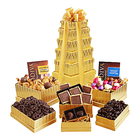 Givens and Company Ultimate Golden Godiva Tower