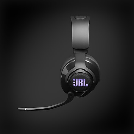 JBL Quantum 400 USB Over Ear Gaming Headset Black - Office Depot