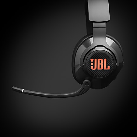 JBL Quantum 400 USB Over Ear Gaming Headset Black - Office Depot