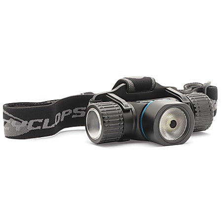 Cyclops Poseidon 2,000-Lumen Rechargeable LED Headlamp, 20W, Black