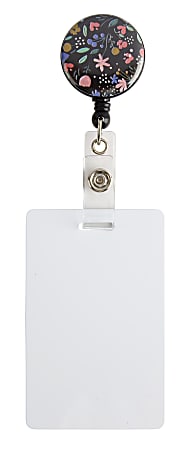 Office Depot® Brand Fashion Badge Reel, Victorian Aura