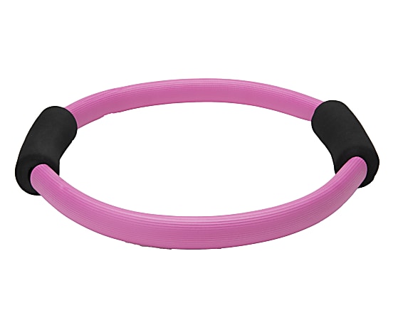 Mind Reader Pilates Ring, 2" x 15", Pink