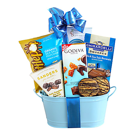 Givens and Company Caramel By The Sea Salt Chocolate Gift Basket