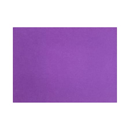 LUX Flat Cards, A2, 4 1/4" x 5 1/2", Purple Power, Pack Of 250