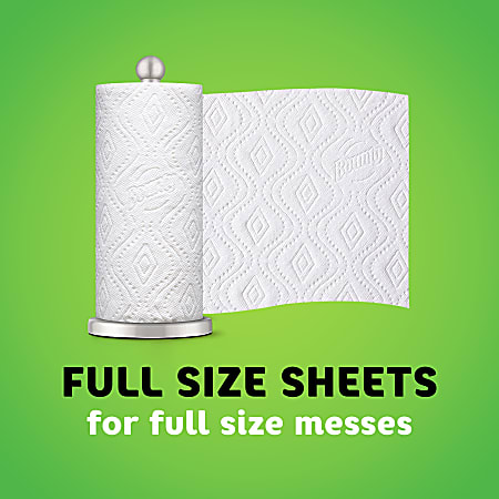 Bounty Huge 2 Ply Paper Towels Pack Of 2 Rolls - Office Depot